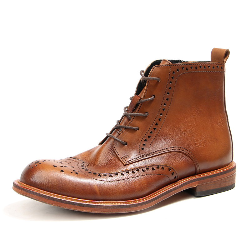 Vintage Fashion Enthusiasts - Vintage Mens Ankle Chelsea Boots Luxury