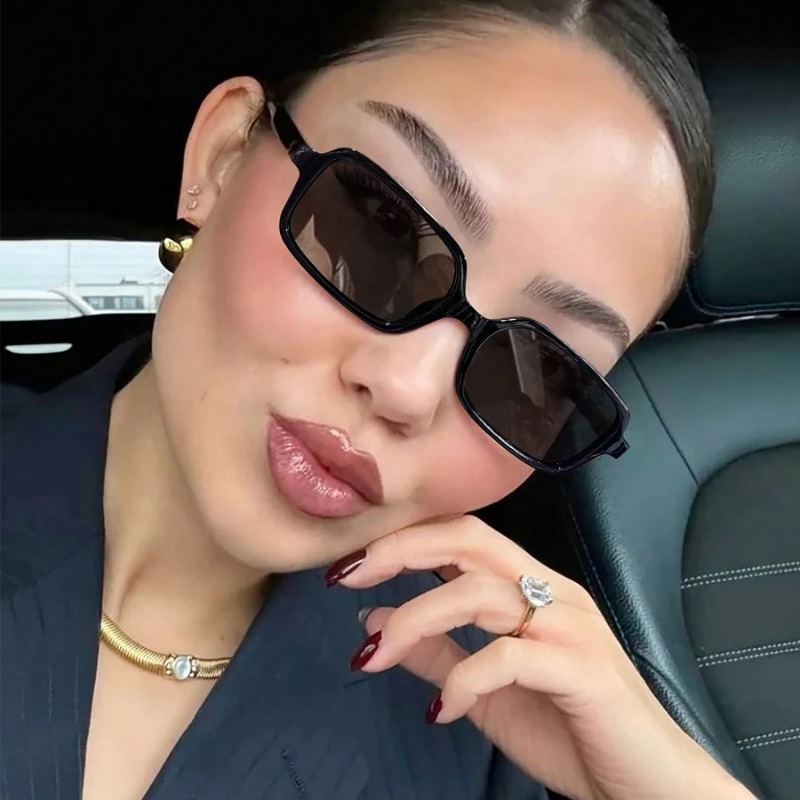 Vintage Fashion Enthusiasts - New Sexy Small Rectangle Sunglasses Fashion