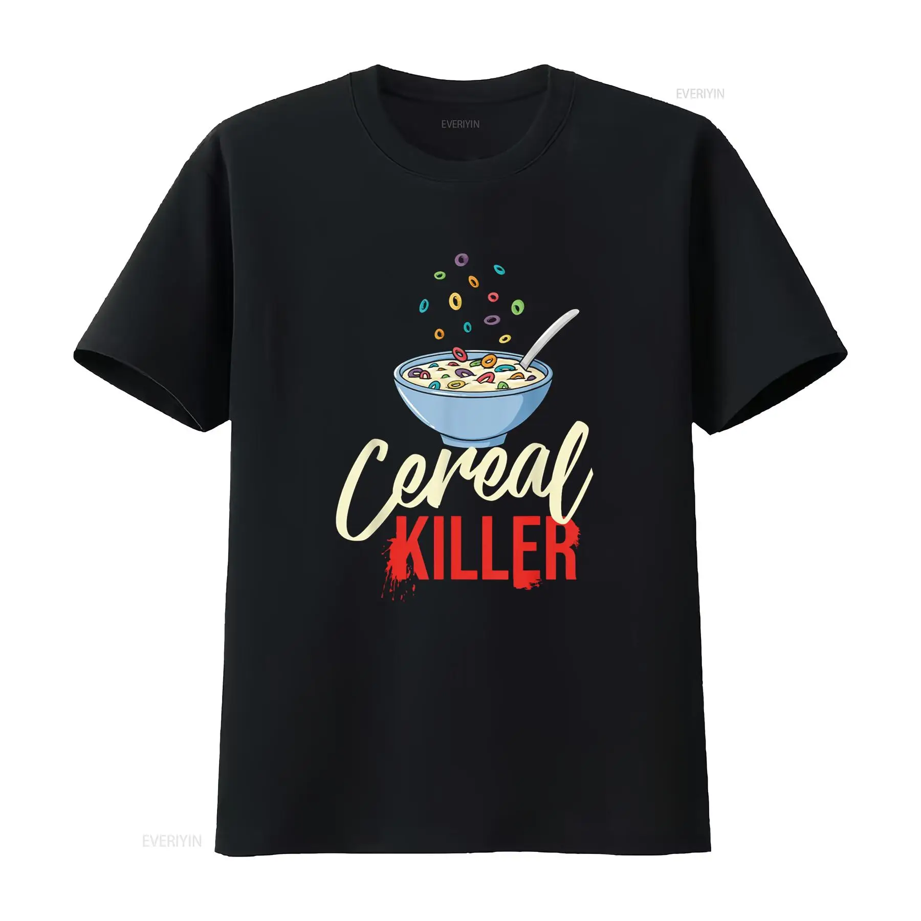 Cereal Killer Bowl Box Breakfa - Vintage Fashion Jersey 评论和价格
