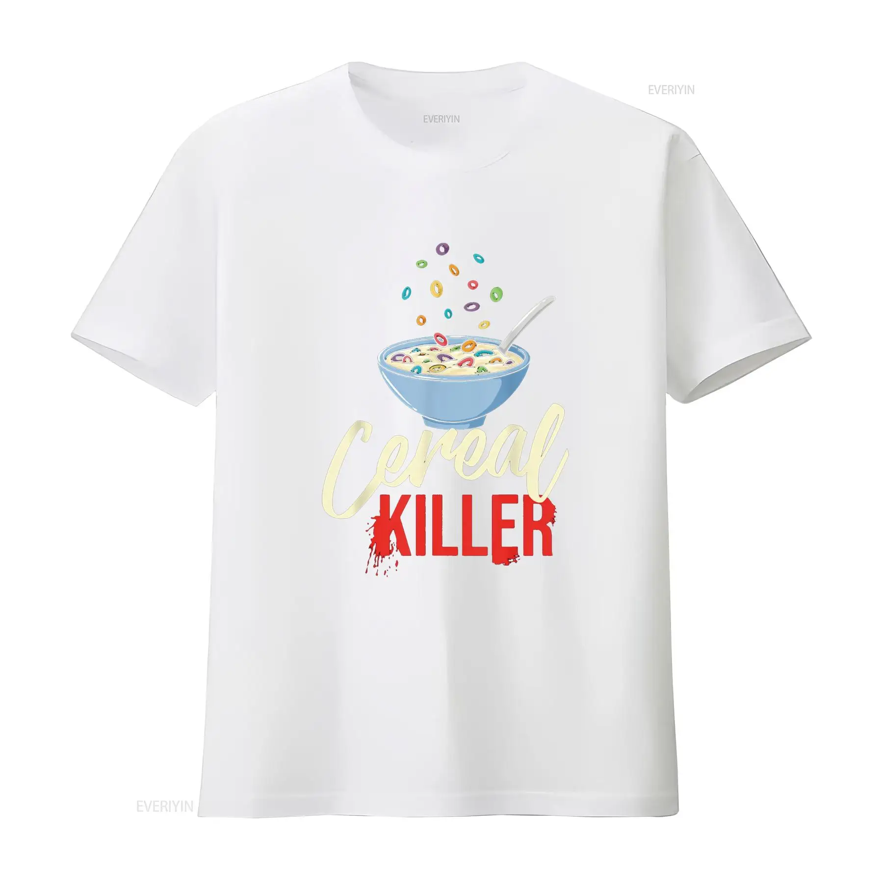 Cereal Killer Bowl Box Breakfa - Vintage Fashion Jersey 评论和价格
