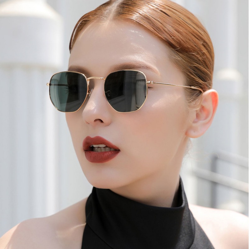 Round punk Sunglasses Men Luxu - Vintage Fashion Enthusiasts 评论和价格