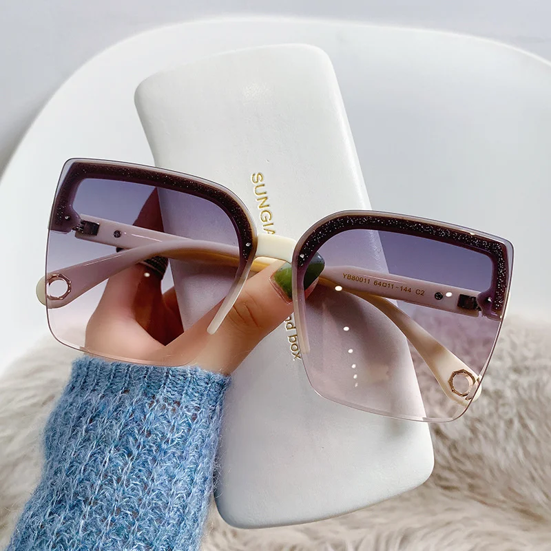 Oversized Sunglasses Man Woman - Vintage Fashion Enthusiasts 评论和价格