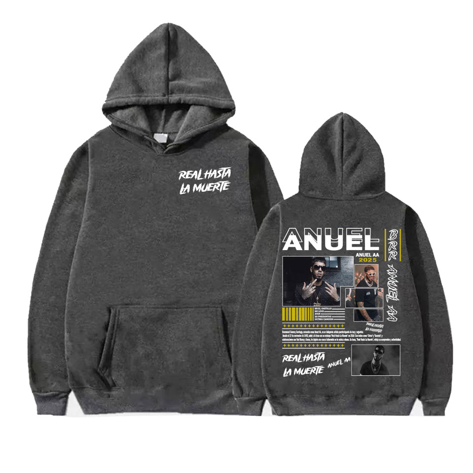 Anuel AA Real Hasta La Muerte  - Vintage Fashion La 评论和价格