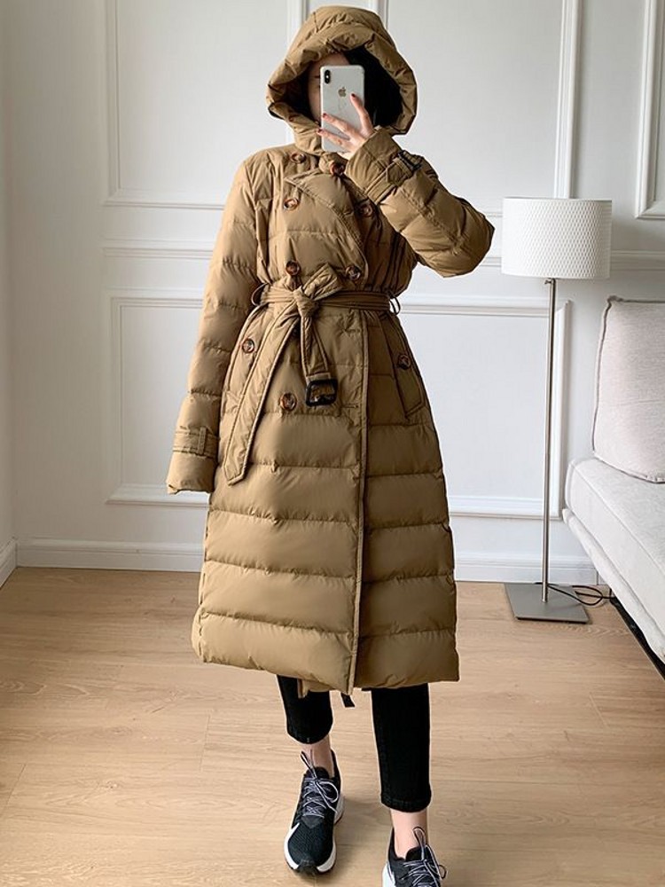 Women Winter Windbreaker Long  - Vintage Windbreaker Nylon 评论和价格
