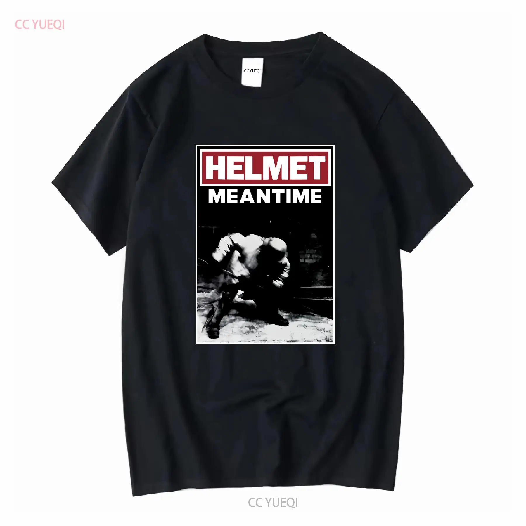 Helmet Meantime T shirt rock b - Vintage Fashion Jersey 评论和价格